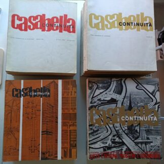 CASABELLA Continuità 1954/1964 tutto il pubblicato