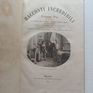 Edgar Allan Poe RACCONTI INCREDIBILI
