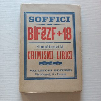 Ardengo Soffici SIMULTANEITA E CHIMISMI LIRICI