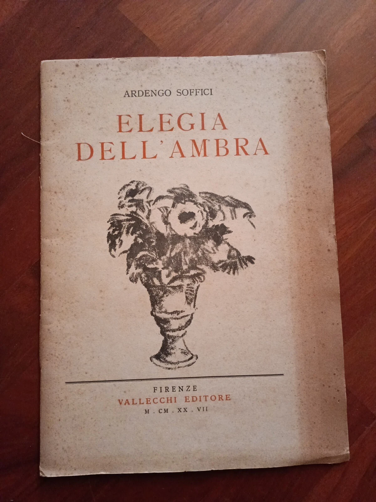 Ardengo Soffici ELEGIA DELL'AMBRA