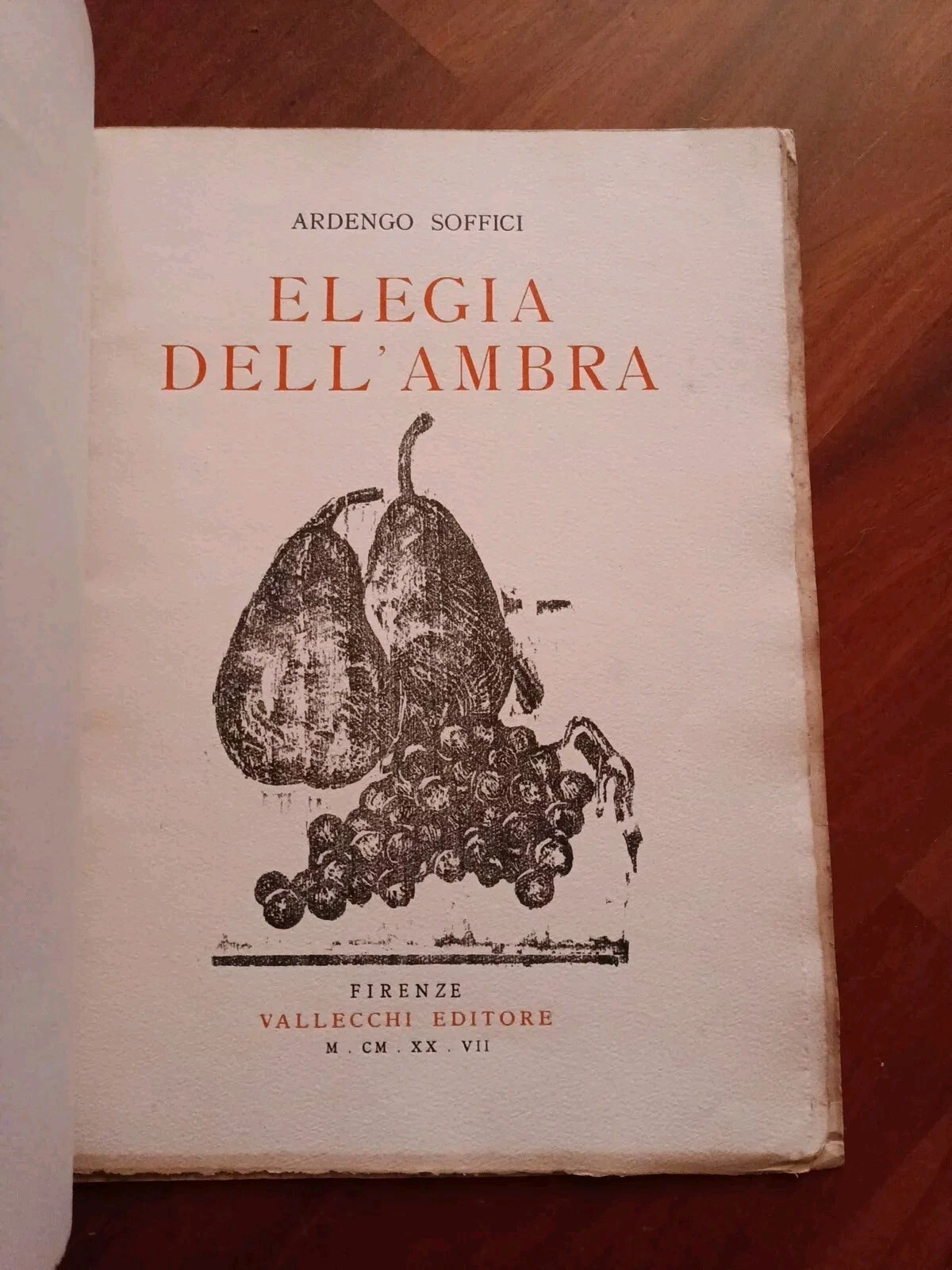 Ardengo Soffici ELEGIA DELL'AMBRA - immagine 2